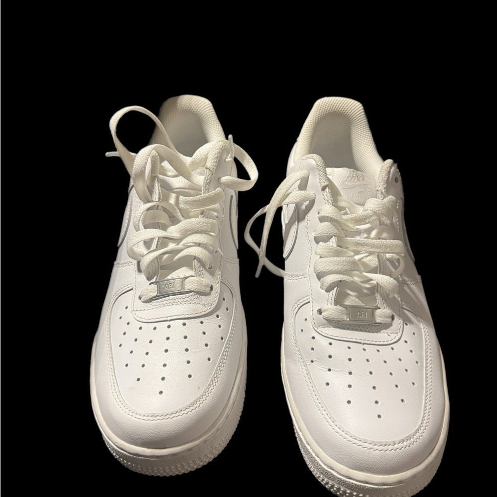 Nike Air Force 1 White Sneakers (Men’s) - Picture 4 of 8